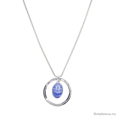 Колье Fiore Luna, SAPPHIRINE AGATE